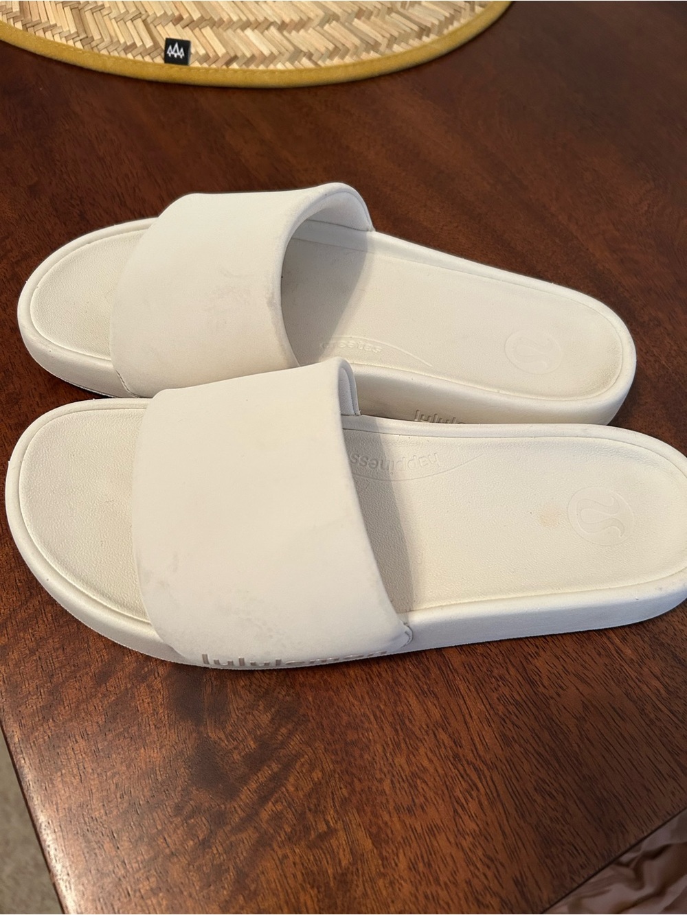 lululemon athletica White Slide Sandals - Picture 4 of 5